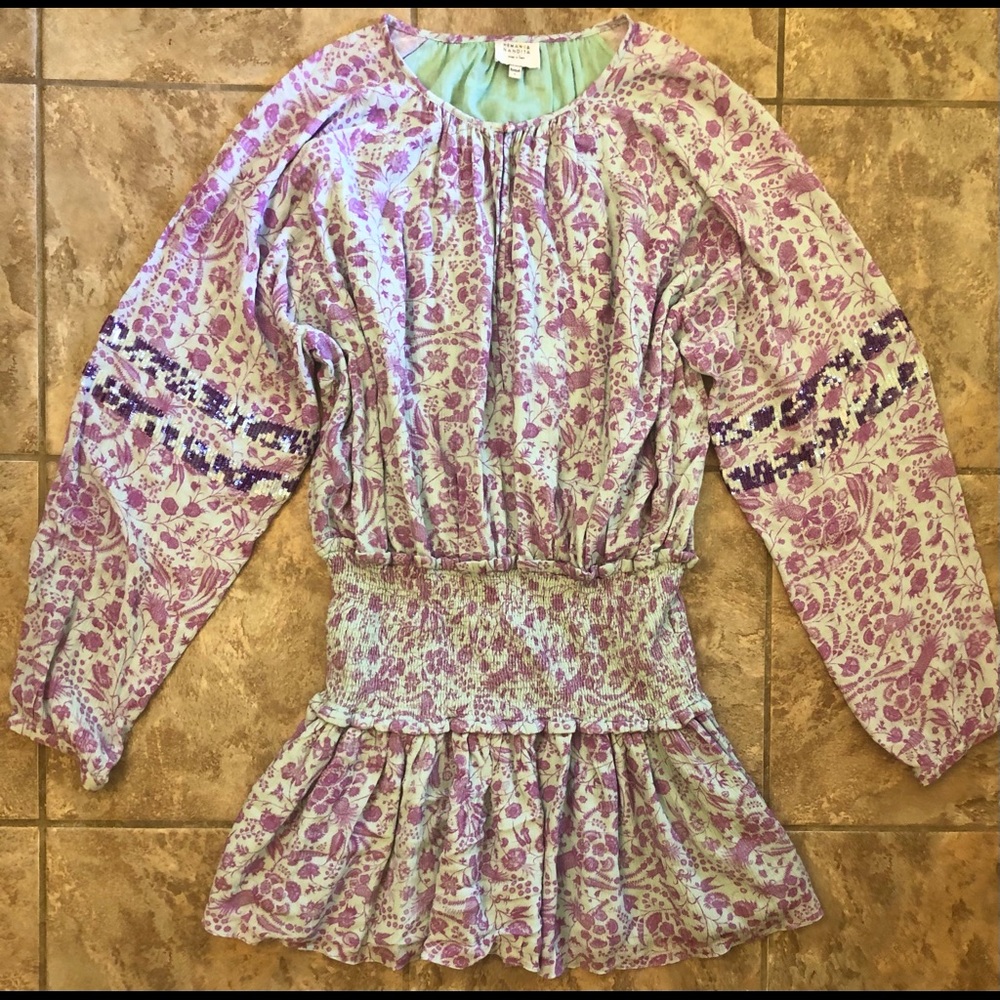 Hemant & Nandita Large Long Sleeve with Sequin Top